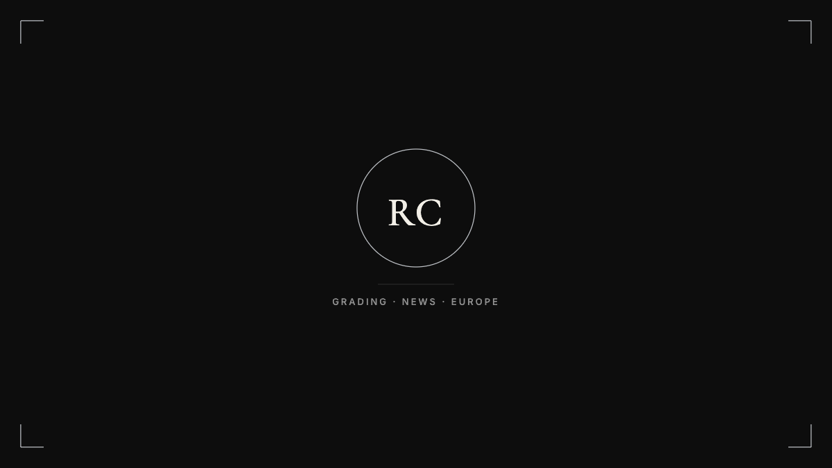 Rebel Cards monogram on a dark background, marking this as a grading-industry news post
