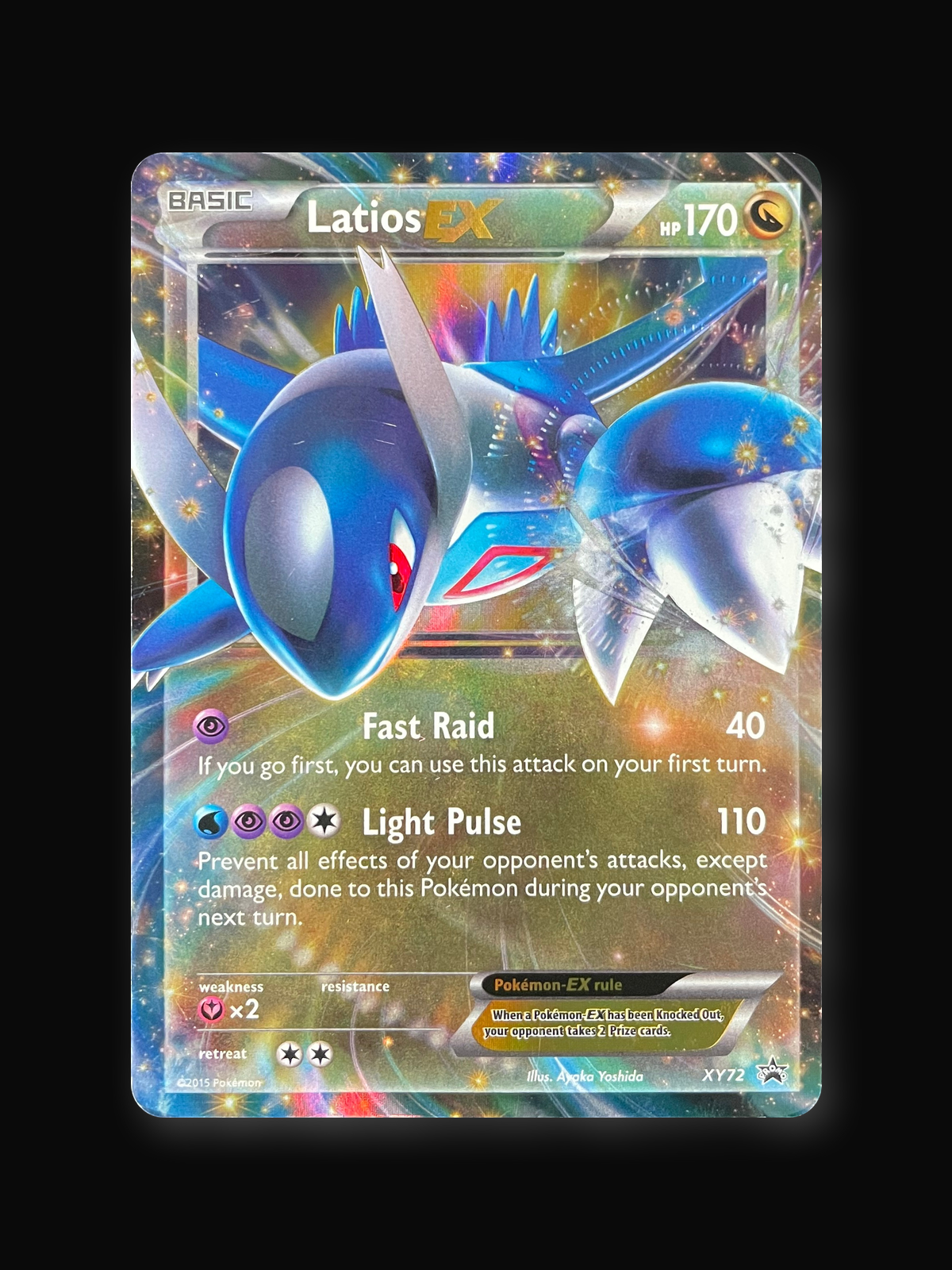 Latios EX XY72 XY Black Star Promos - front