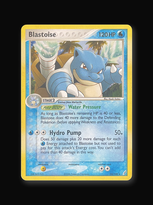Blastoise Crystal Guardians-front
