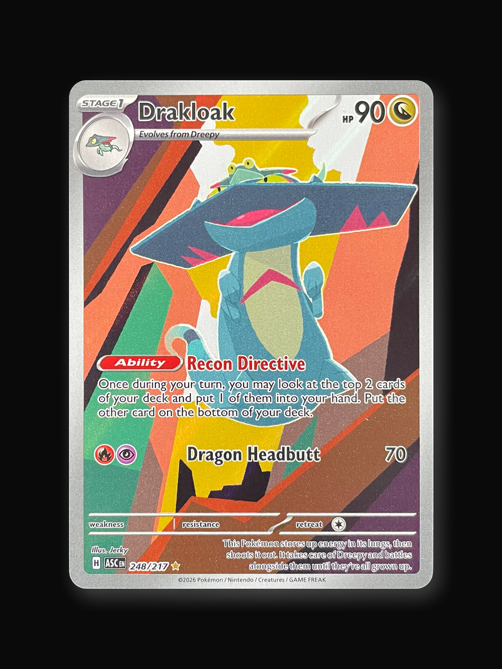 Drakloak 248 Ascended Heroes - front