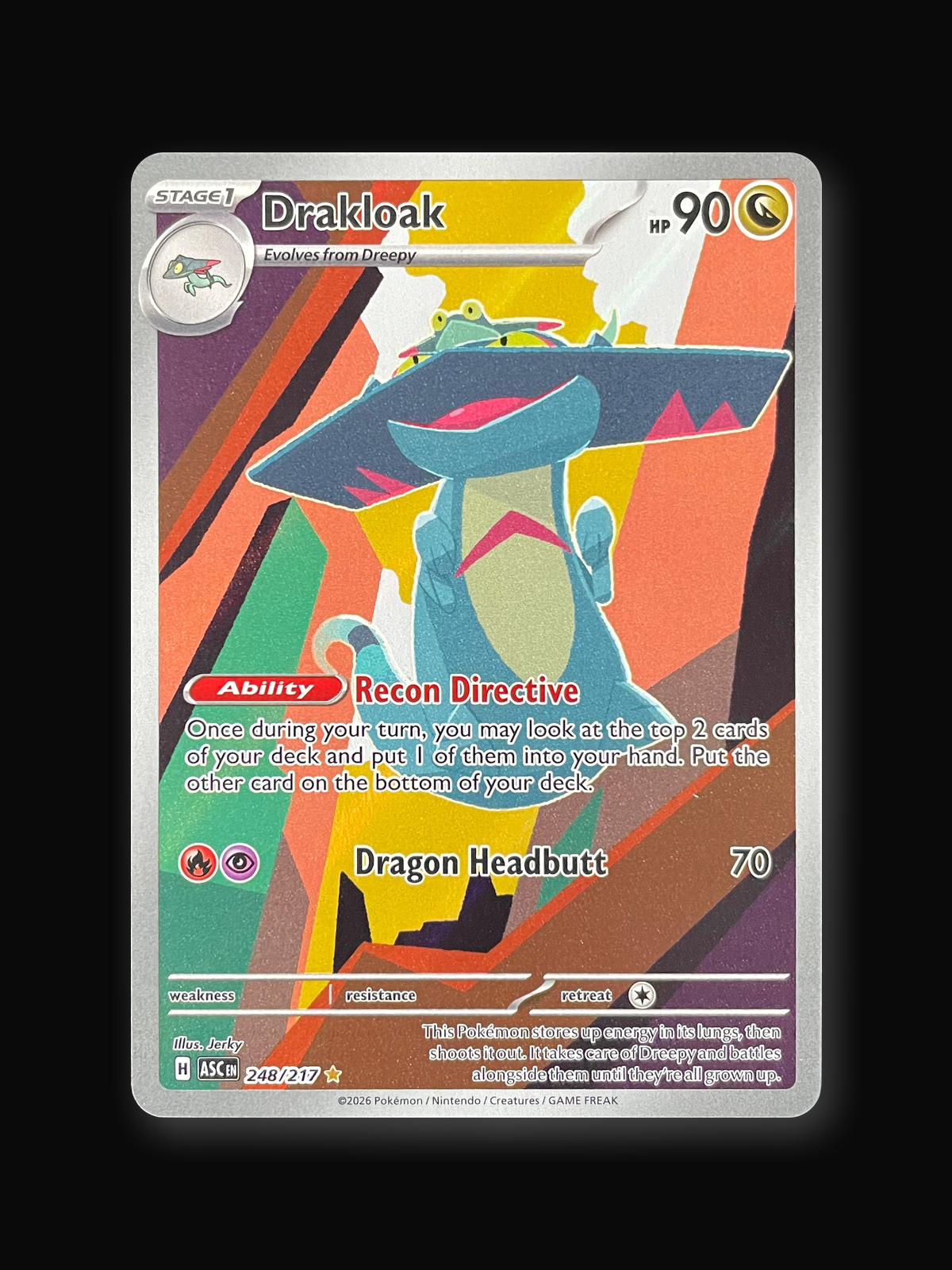 Drakloak 248 Ascended Heroes - front