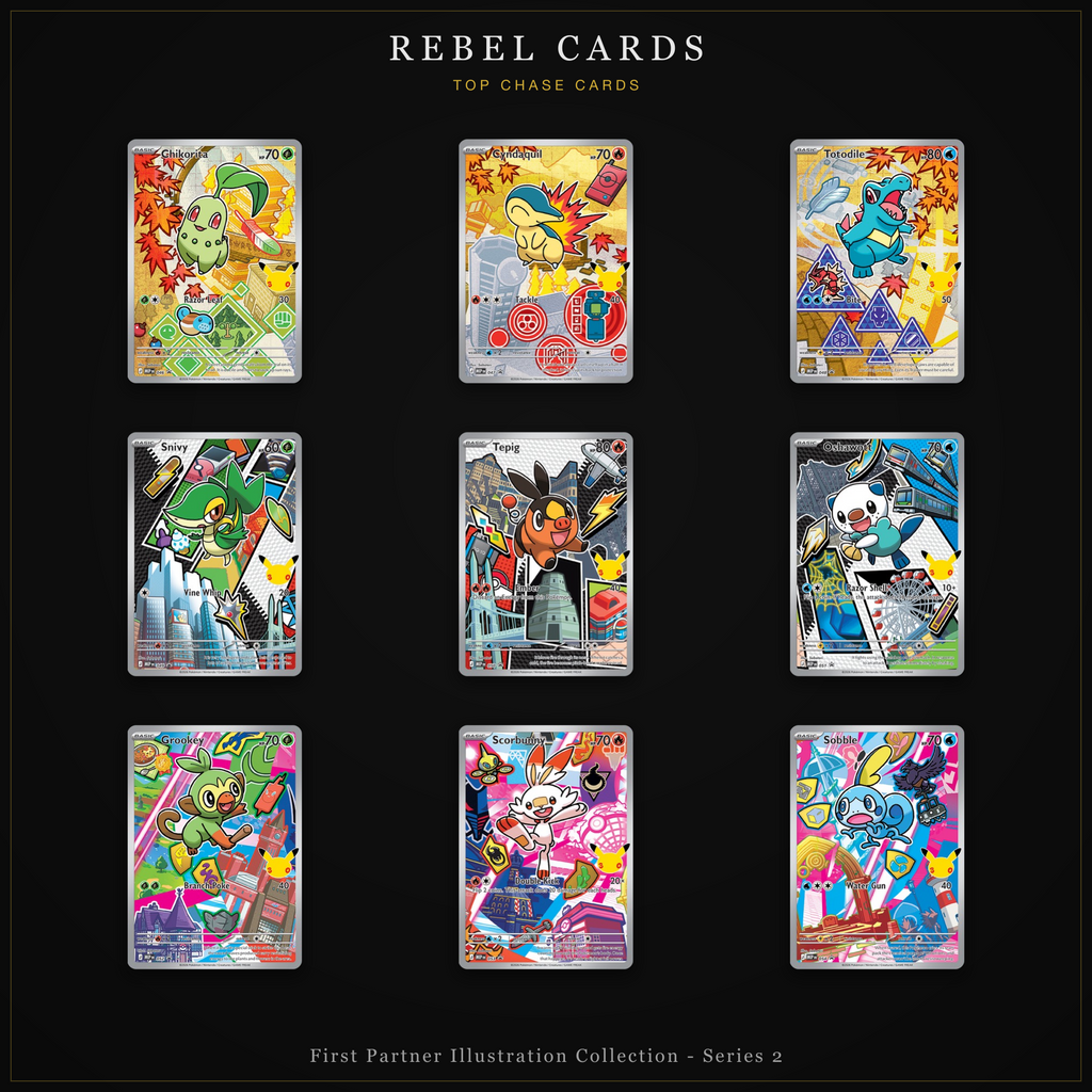 Pokémon First Partner Illustration Collection Series 2