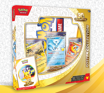 Pokémon 25th Anniversary Celebrations Poster Collection — factory sealed Pokémon Bundle
