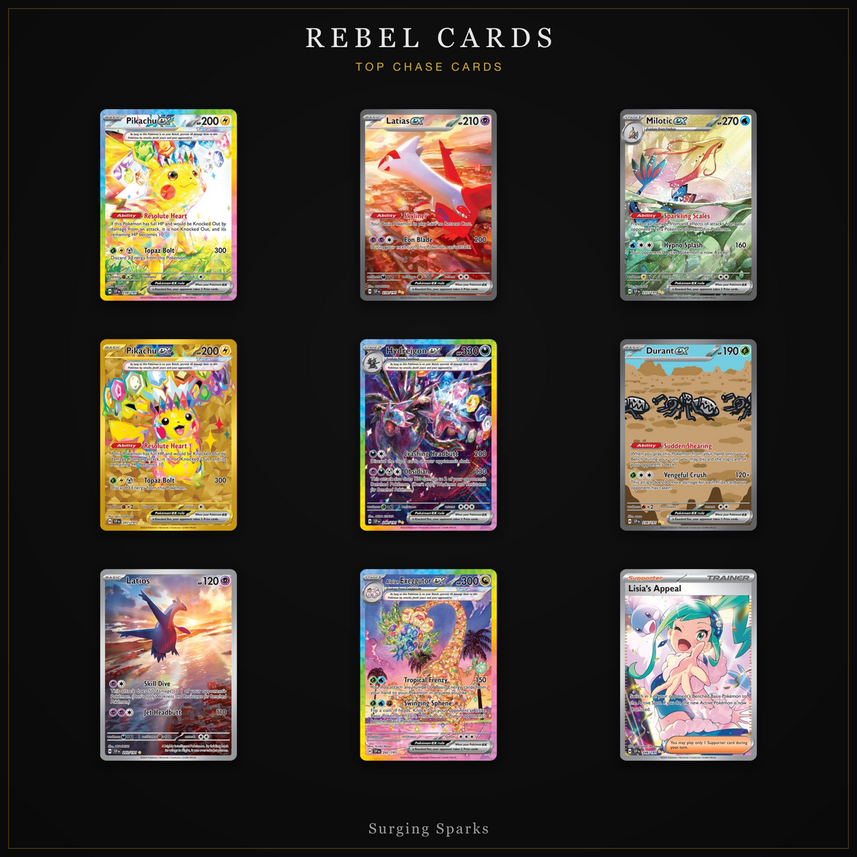 Pokémon Scarlet & Violet Surging Sparks Booster Pack