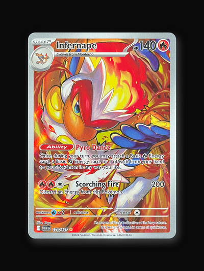 Infernape 173 Twilight Masquerade - front