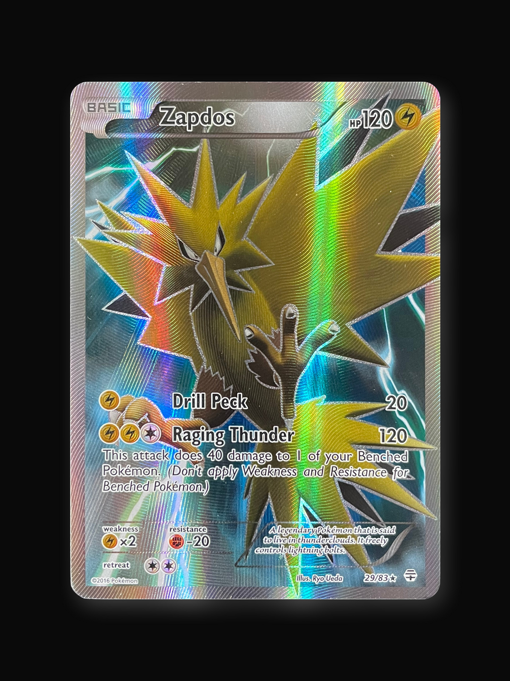 Zapdos 29 Generations - front