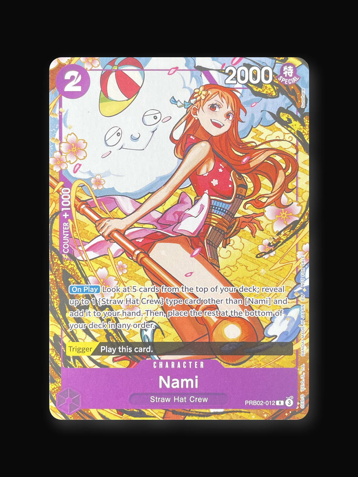 Nami PRB02-012 One Piece Card Game Single Card (Welcome Pack 2026 Vol.1)-front